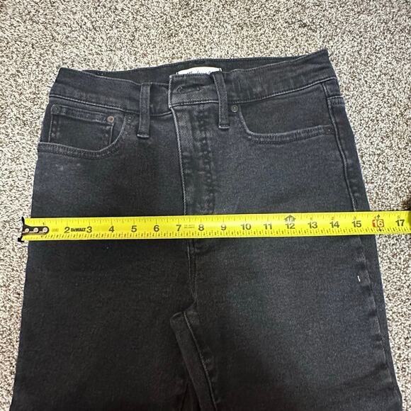 MADEWELL Women's Petite Cali Demi-Boot Jeans Raw-Hem Edition Size 27P - Picture 9 of 12